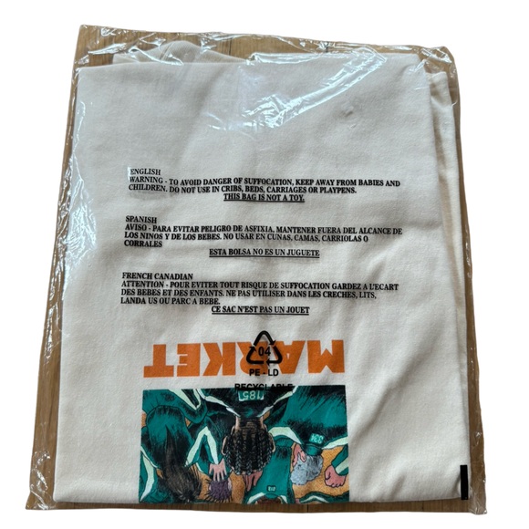 Mens Market x Squid Game x Netflix by PacSun Graphic Tee Shirt Unisex NWT - Picture 5 of 7